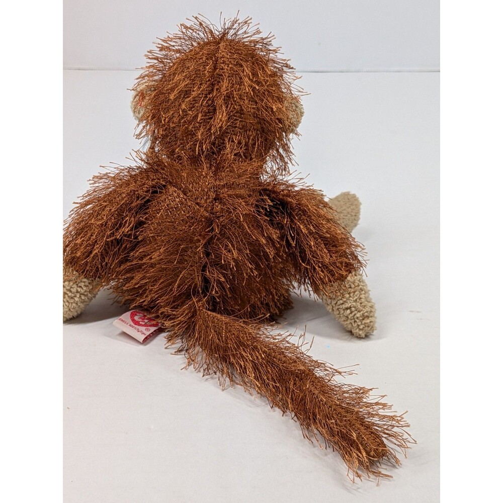 Ty Punkies - ZIG-ZAG the Brown Monkey Plush Stuffed Animal Toy EXCELLENT - Picture 3 of 8